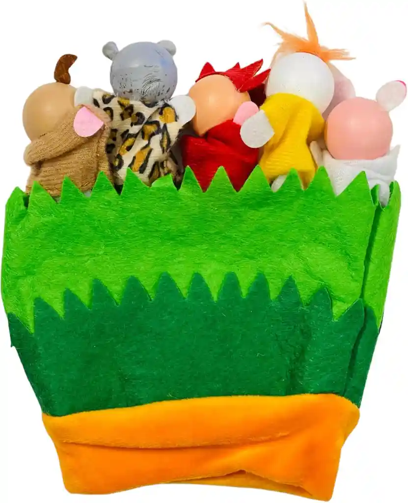 Guante Marionetas De Mano De Dibujos Animados Para Bebés