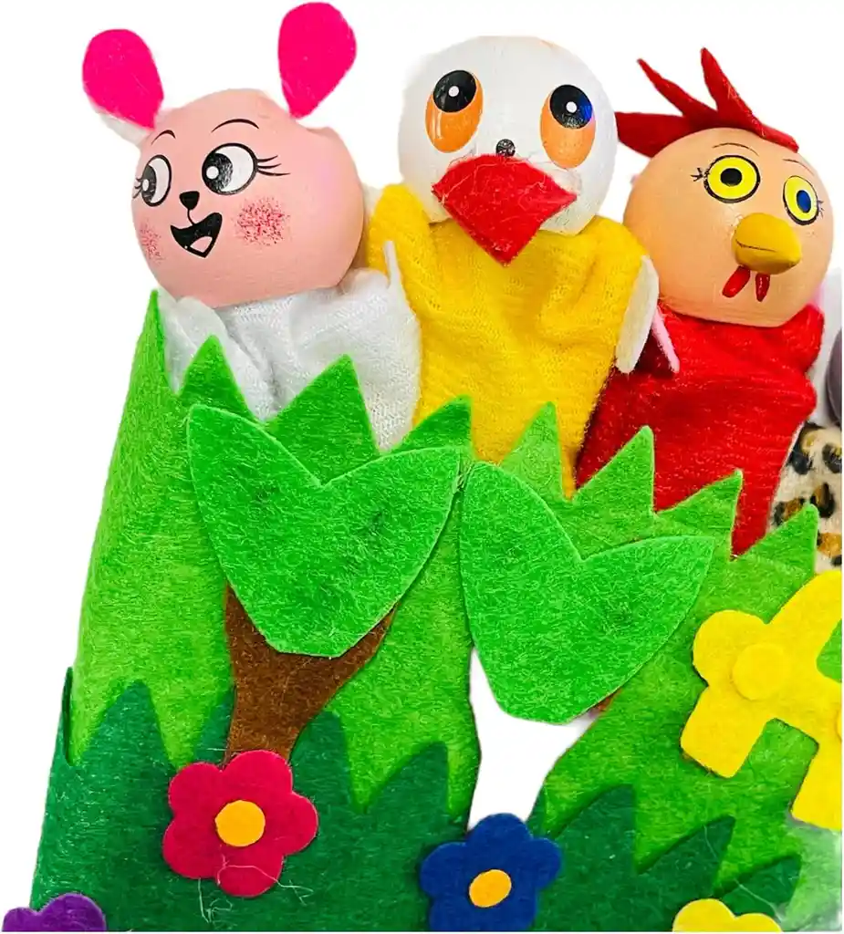 Guante Marionetas De Mano De Dibujos Animados Para Bebés