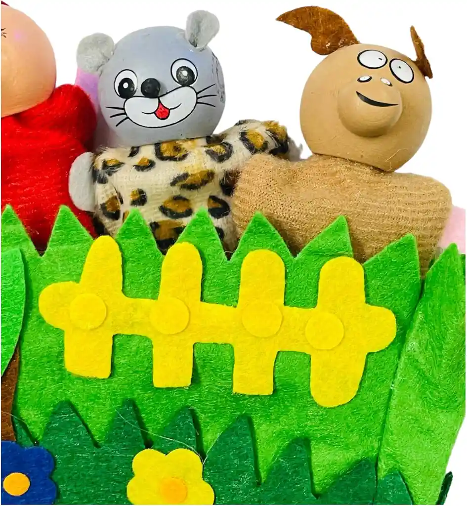 Guante Marionetas De Mano De Dibujos Animados Para Bebés