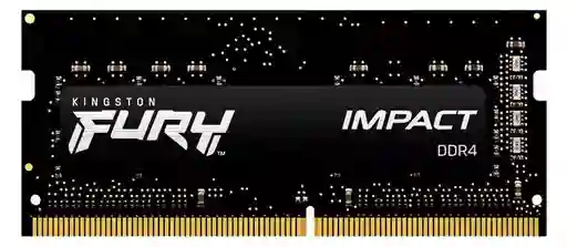 Memoria Ram Portátil Ddr4 8gb 3200mt/s Kingston Fury Impact