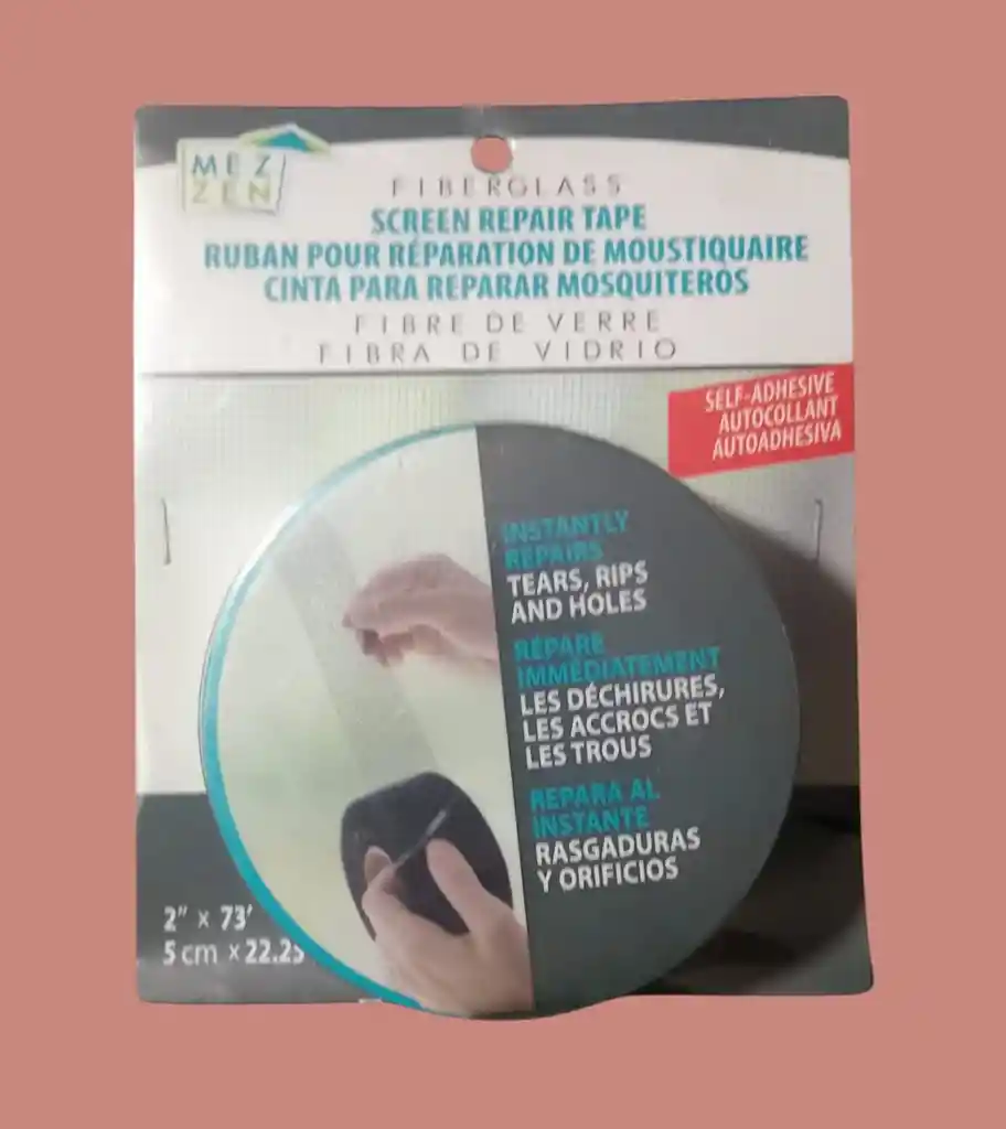 Cinta Para Reparar Mosquiteros (blanca)
