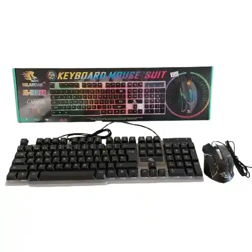 Combo Teclado + Mouse Rgb