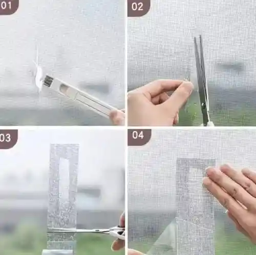 Cinta Para Reparar Mosquiteros (blanca)