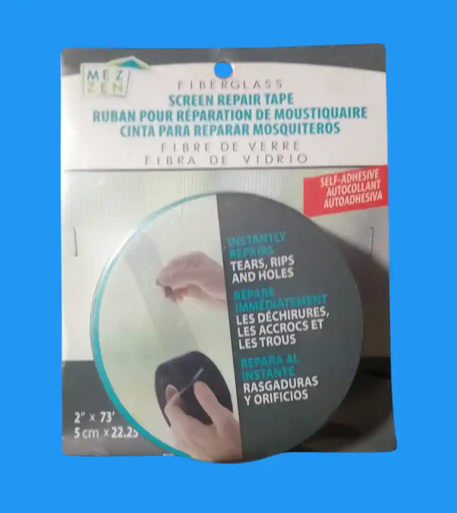 Cinta Para Reparar Mosquiteros (blanca)