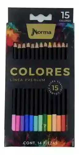 Colores Norma Premium X 14 Uds 15 Colores