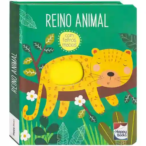 Libro Interactivo Reino Animal Texturas De Fieltro Para Niños