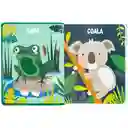 Libro Interactivo Reino Animal Texturas De Fieltro Para Niños