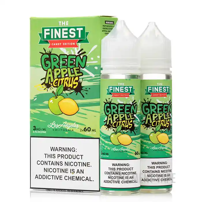 Thefinest Sub-ohm Green Apple Citrus 3mg 60ml