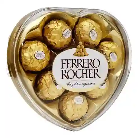 Chocolate Ferrrero Rocher X8 Corazon