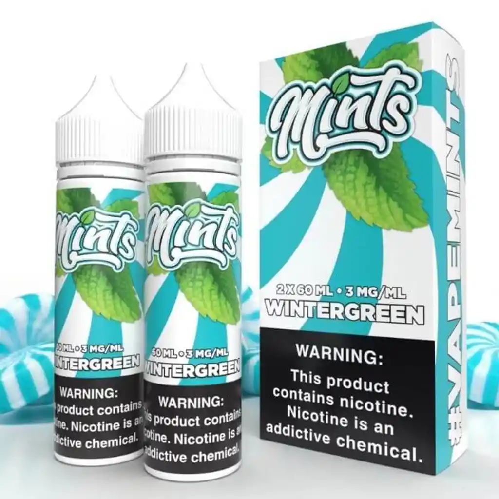 Mints Sub-ohm Wintergreen 0mg 60ml