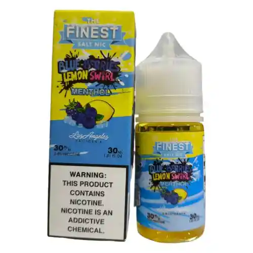 The Finest - Blue Berries Lemon Swirl Menthol - 30ml - 30mg