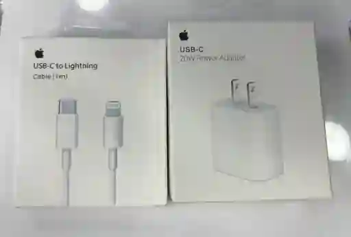 Cargador Iphone 20w Con Cable De 1m