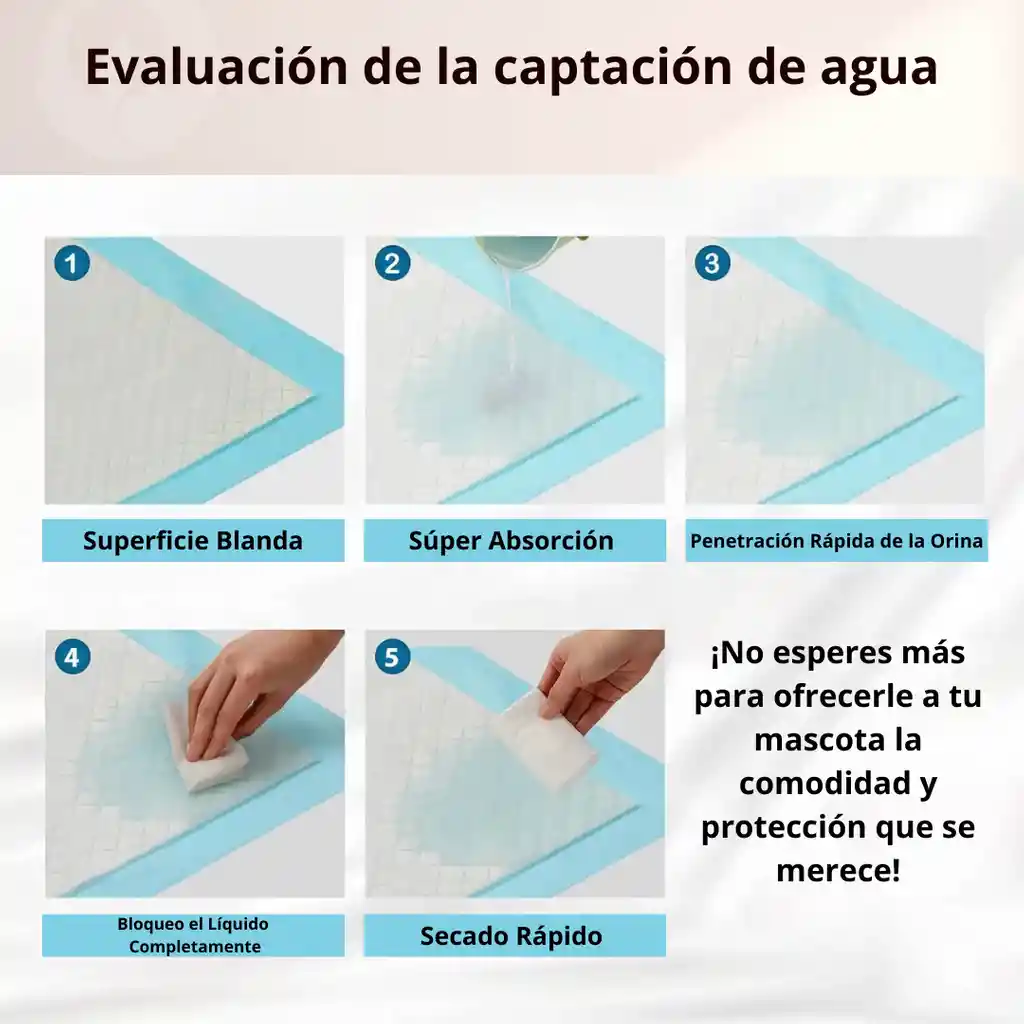 Tapete Absorbente Para Mascota Pqt X 25 (perro/gato)