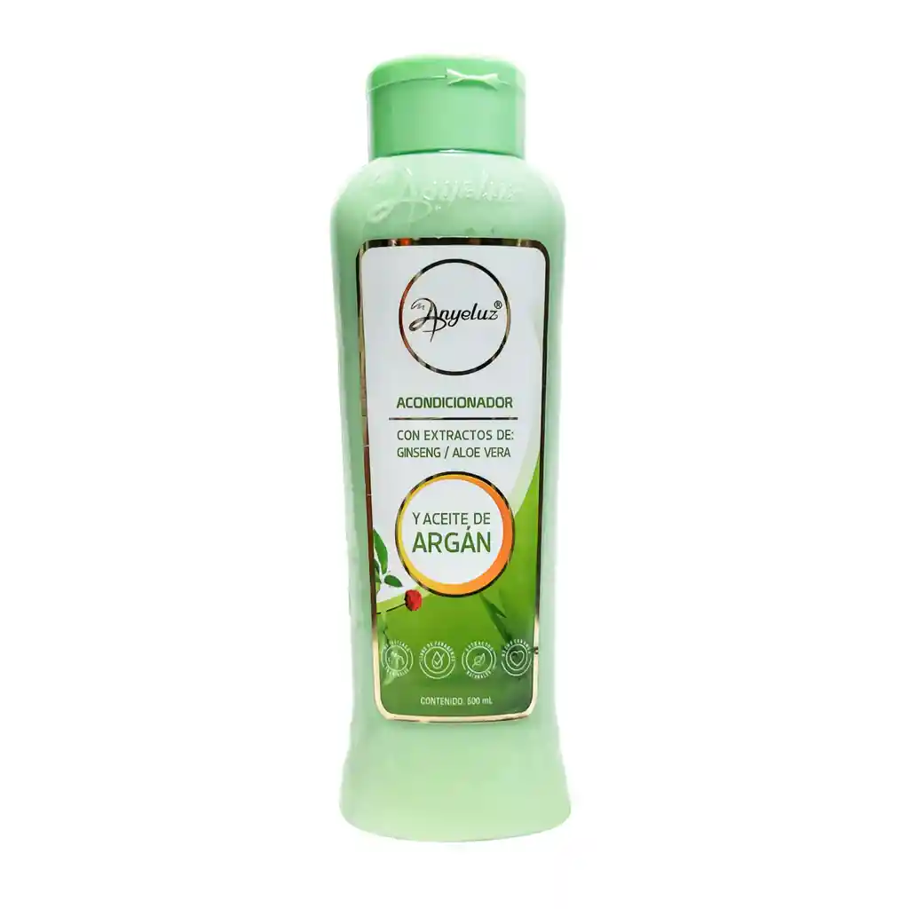 Acondicionador De Argán Y Aloe Vera Anyeluz X500 Ml