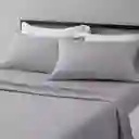 Juego De Sábanas Para Cama Doble Confort Y Suavidad Color Gris