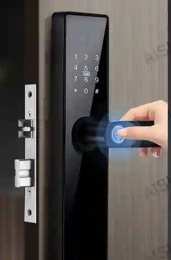 Cerradura Bluetooth Inteligente Huella, Clave, A Distancia Wifi Manejo Por App Home Smart Lock Airbnb Booking Misterbnb Hotel Digital