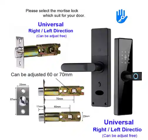 Cerradura Bluetooth Inteligente Huella, Clave, A Distancia Wifi Manejo Por App Home Smart Lock Airbnb Booking Misterbnb Hotel Digital