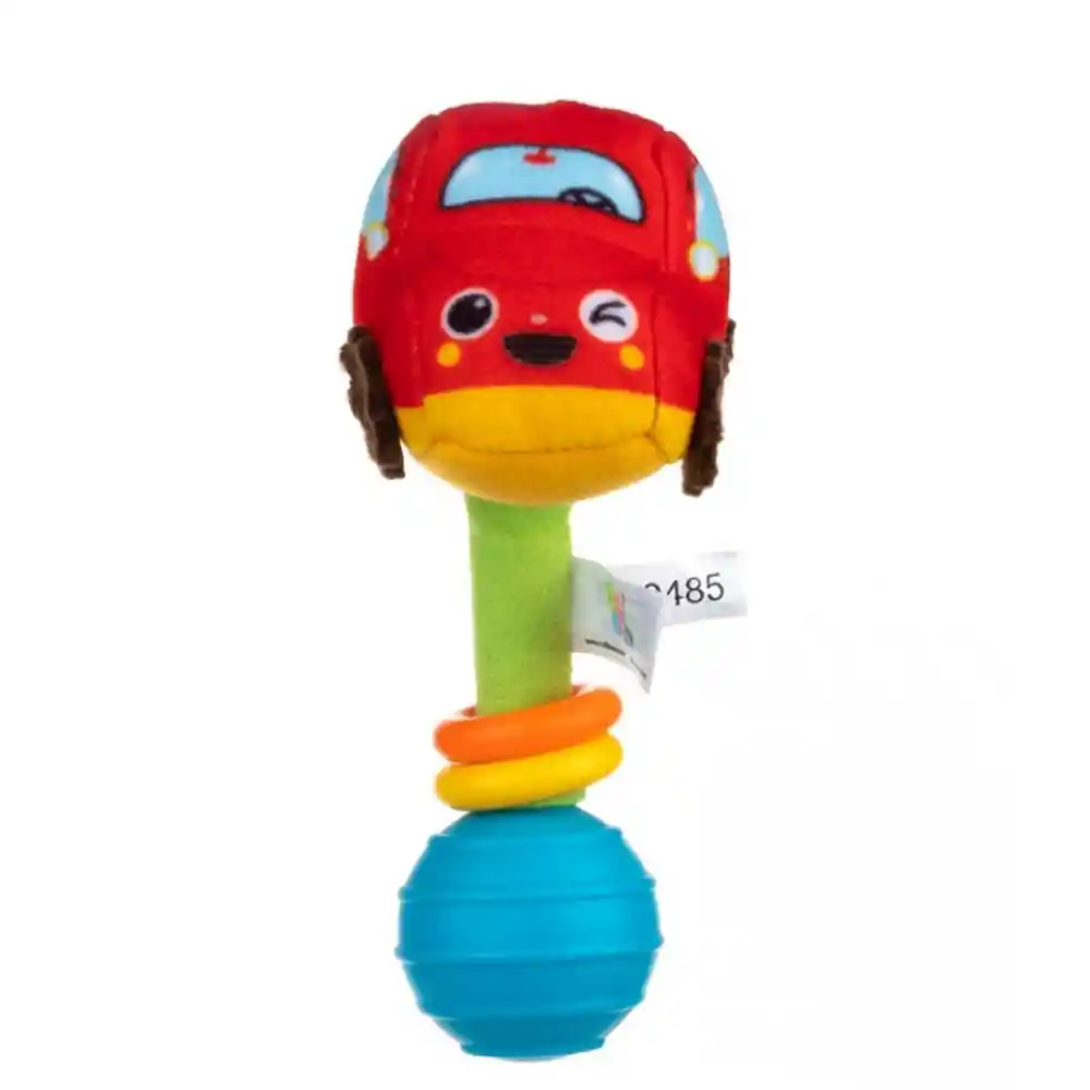 Juguete Bebe Peluche Carro Sensorial Estimulación Sonajero