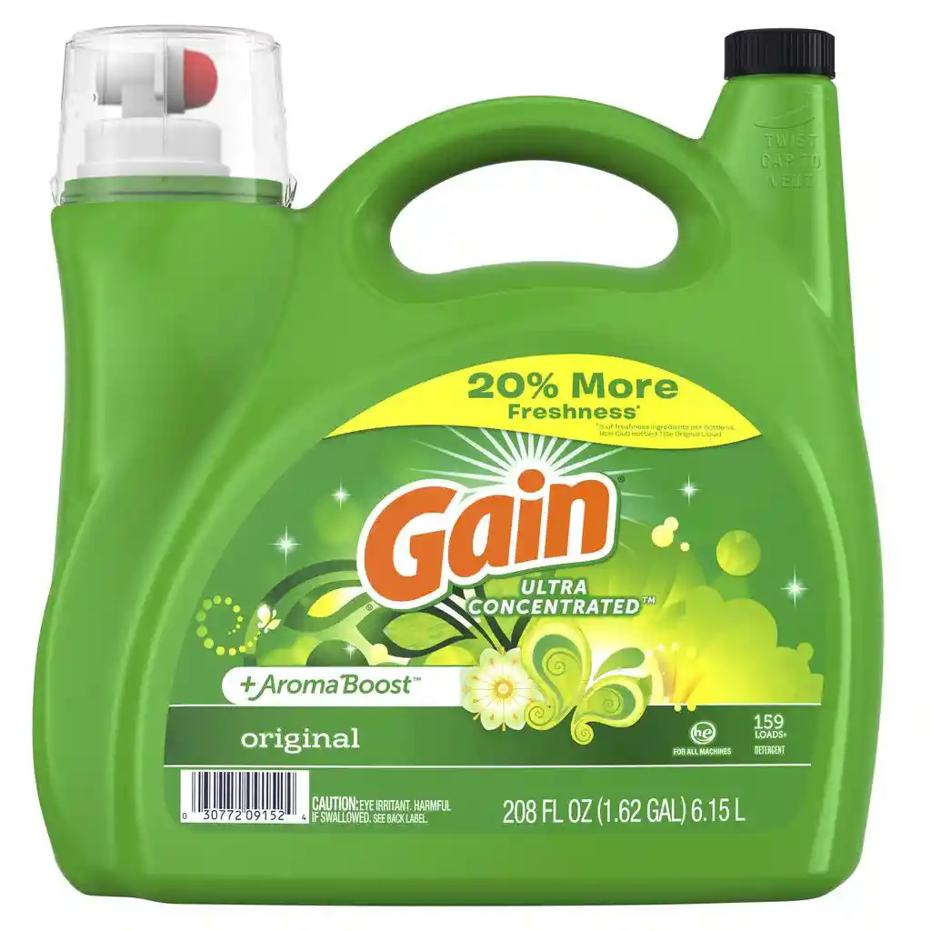 Detergente Liquido Gain 6,15l