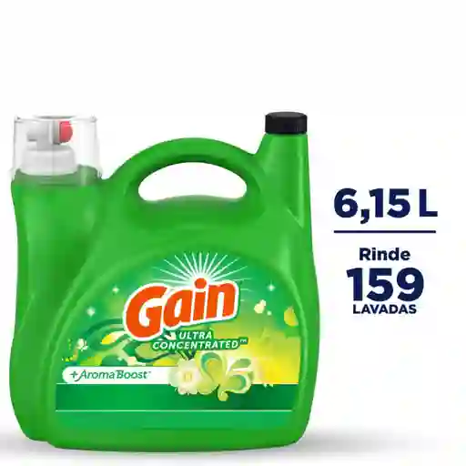 Detergente Liquido Gain 6,15l