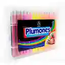 Plumones Artisan X 48 Delgado Punta Pincel
