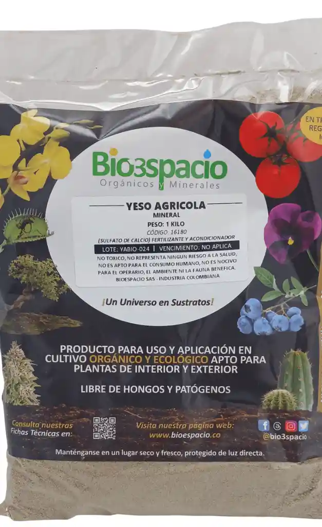 Yeso Agrícola 1 Kilo