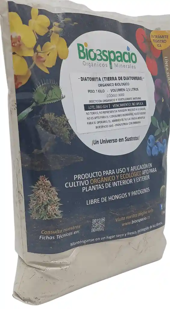 Diatomita/tierra De Diatomeas Bulto 25 K / 60l Aprox