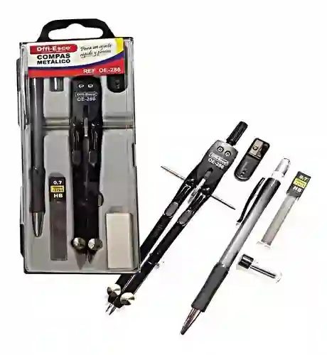 Compas Metalico Precision 18 Cms Offi Esco Oe-286