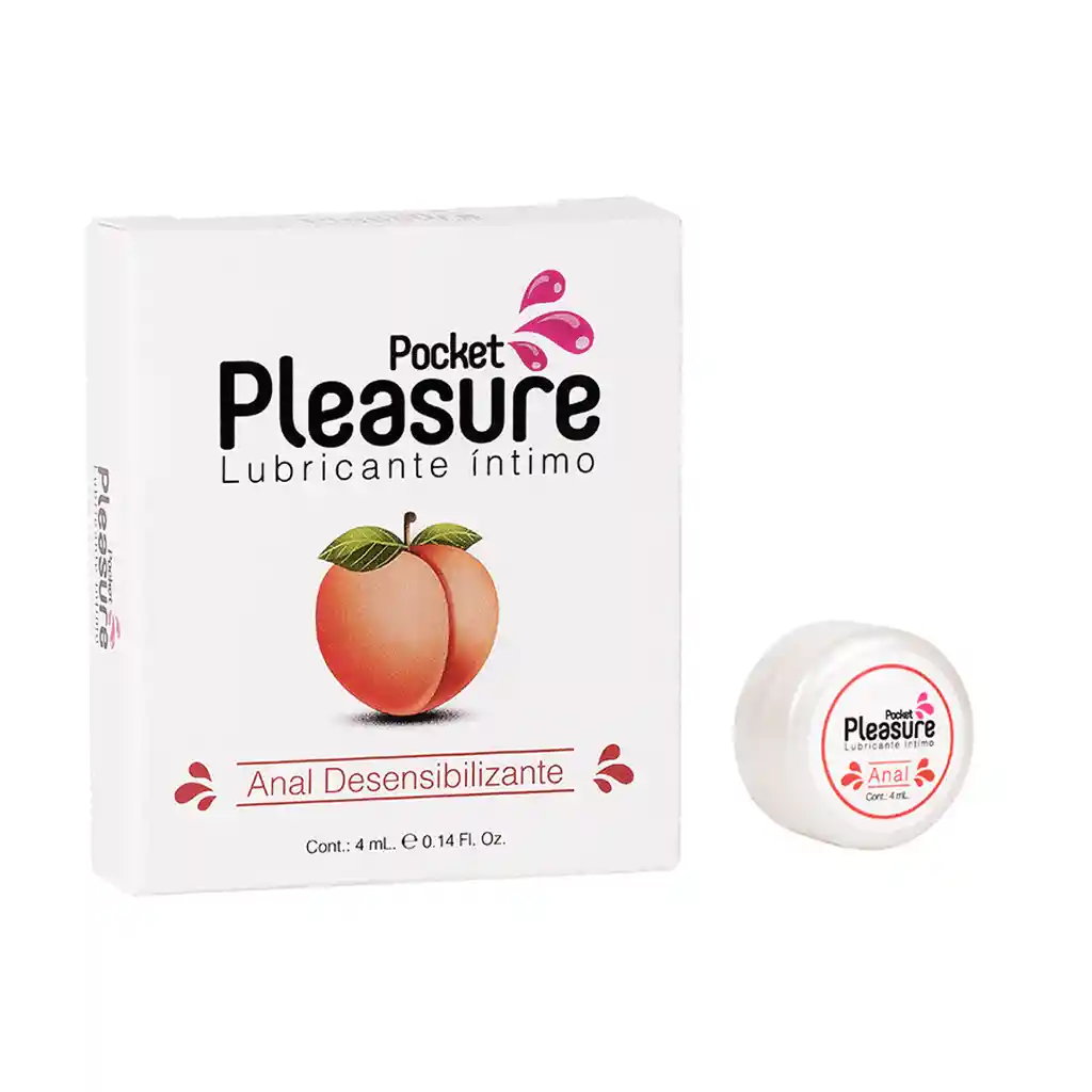 Lubricante Íntimo Anal Desensibilizante X 4 Ml By Pocket Pleasure