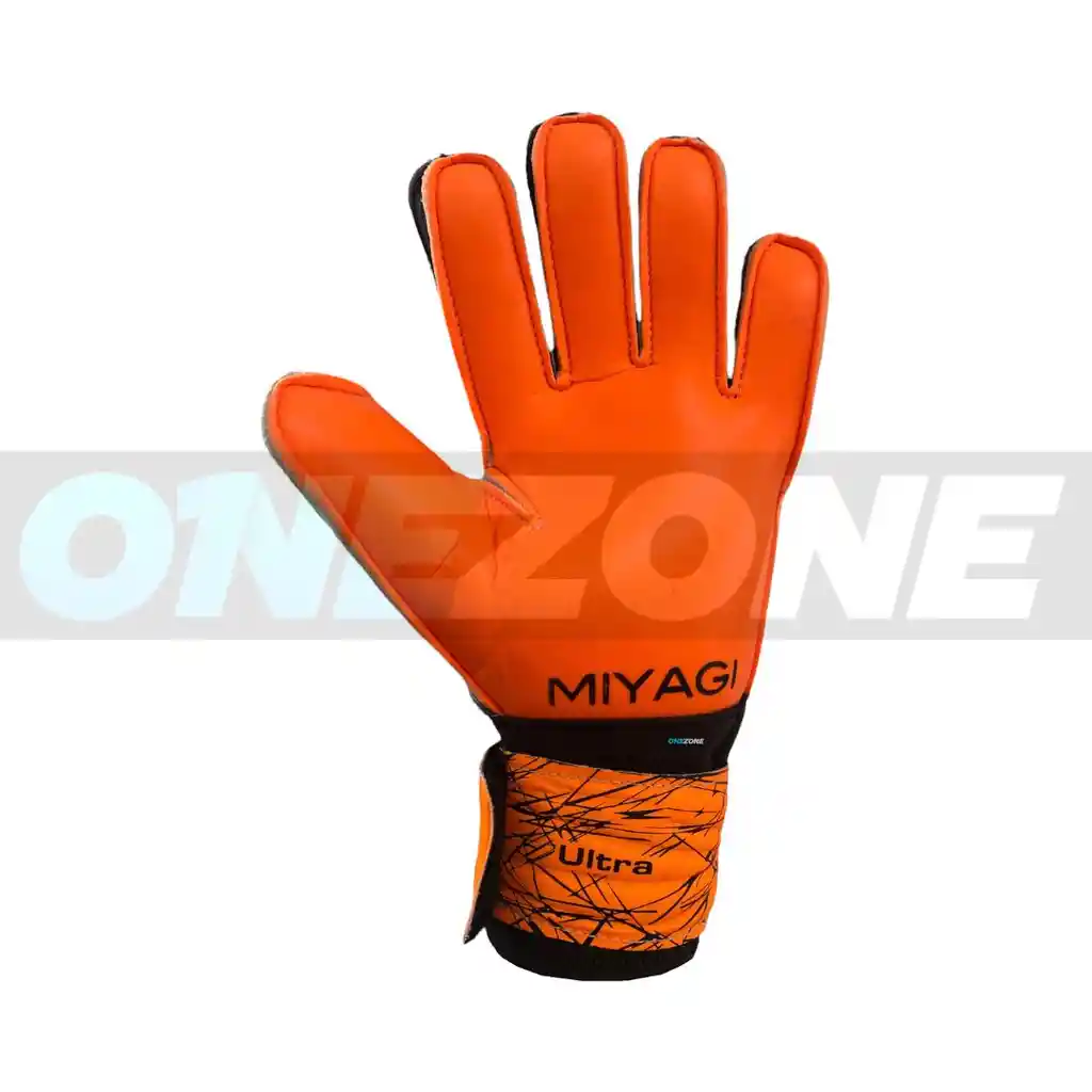 Guantes De Fútbol Miyagi Ultra - Mg012 Niño / Adulto Talla #4 Naranja