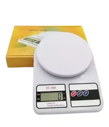 Balanza Gramera Báscula Cocina Digital Capacidad Hasta 10kg