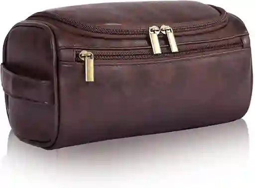 Cosmetiquera Neceser Organizador Viaje Cuero Hombre Mujer
