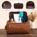 Cosmetiquera Neceser Organizador Viaje Cuero Hombre Mujer