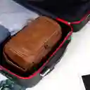 Neceser Organizador Viaje Cuero Cosmetiquera Impermeable