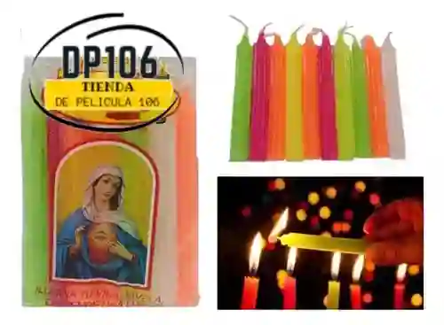 Velas X 10 Und Noche De Velitas