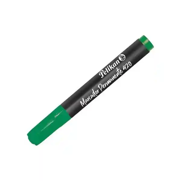 Marcador Pelikan 420 Verde Permanente