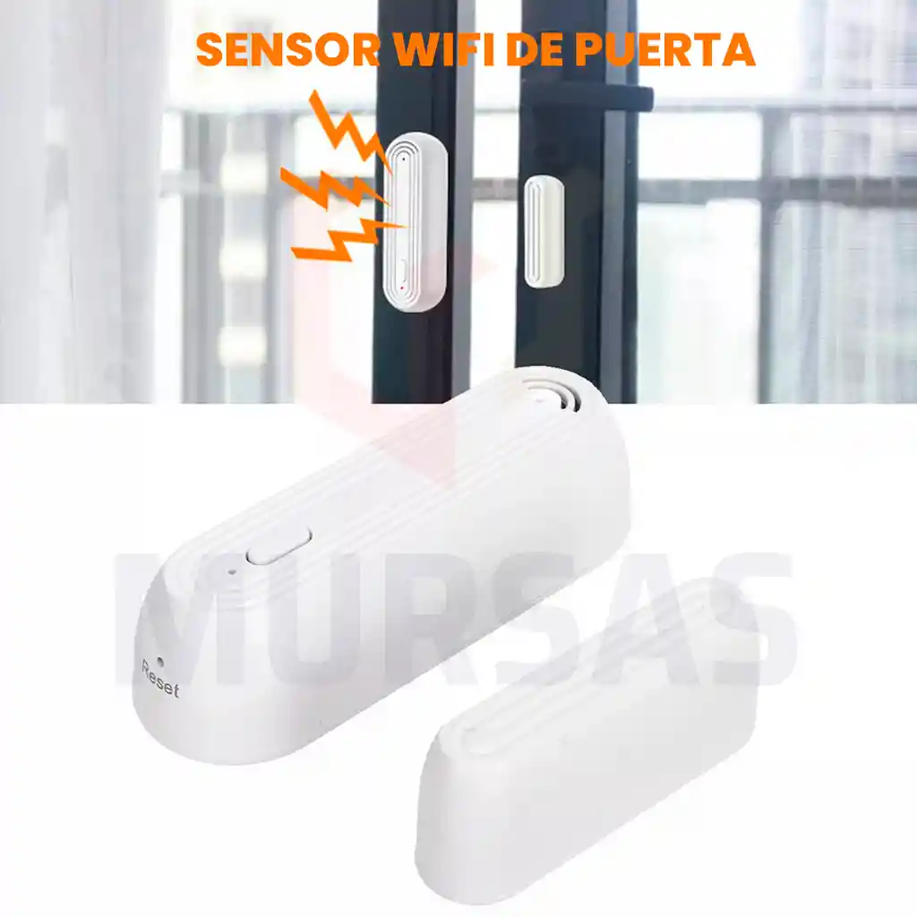 Sensor Magnético Alarma Ventana Puerta Balcón Casa Garaje