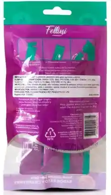 Snack Húmedo Gatos Urinary Care Creamy 60g Fellini X 4 Unidades