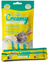 Snack Húmedo Gatos Light Creamy 60 G Fellini X 4 Unidades