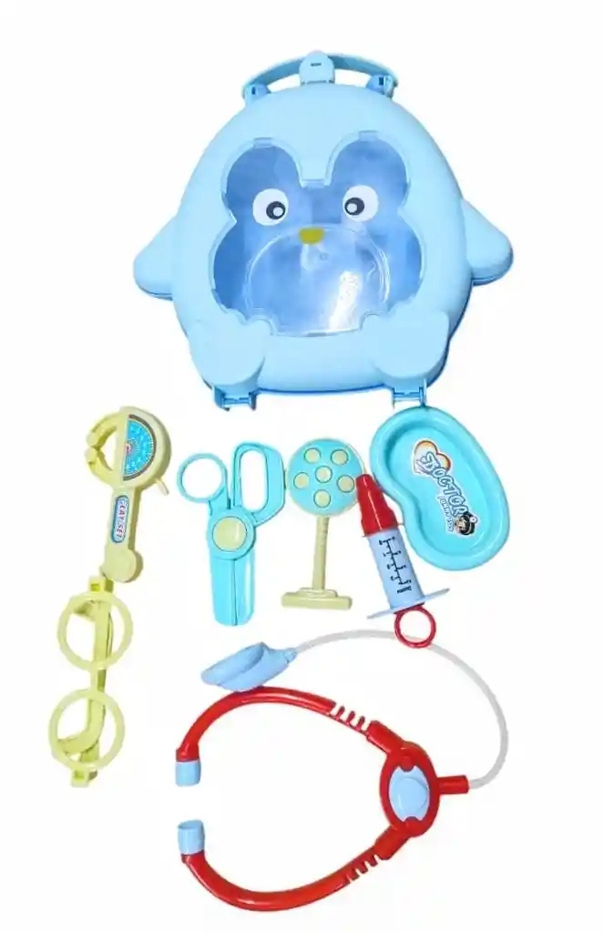 Kit Set De Doctor Doctor Maleta Pingüino Búho Juguete