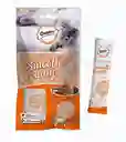 Snack Para Gato Smooth Y Creamy Sabor Cangrejo X 4und