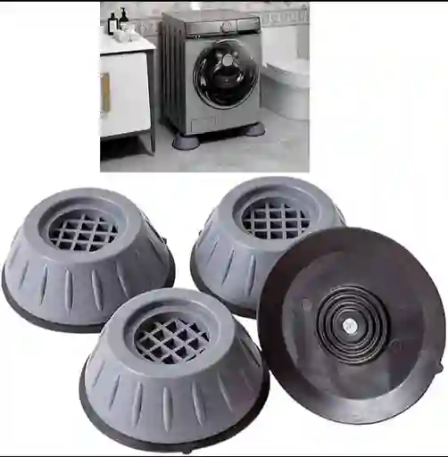 Tapones X4 Lavadora Antivibraciones Shock