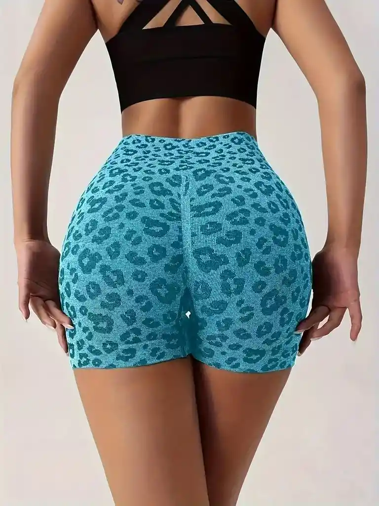 Short Deportivo Push Up Calza Corta De Mujer