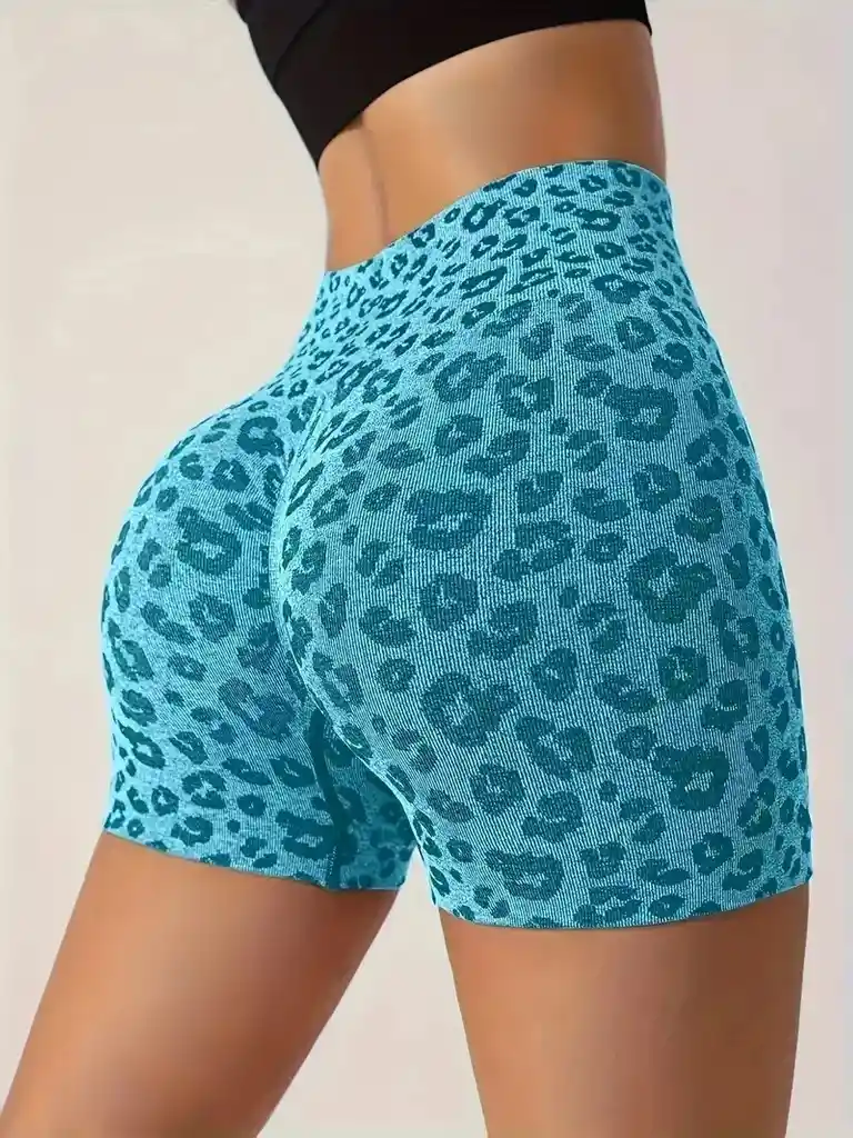 Short Deportivo Push Up Calza Corta De Mujer