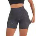 Short Deportivo Push Up Calza Corta De Mujer