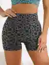 Short Deportivo Push Up Calza Corta De Mujer