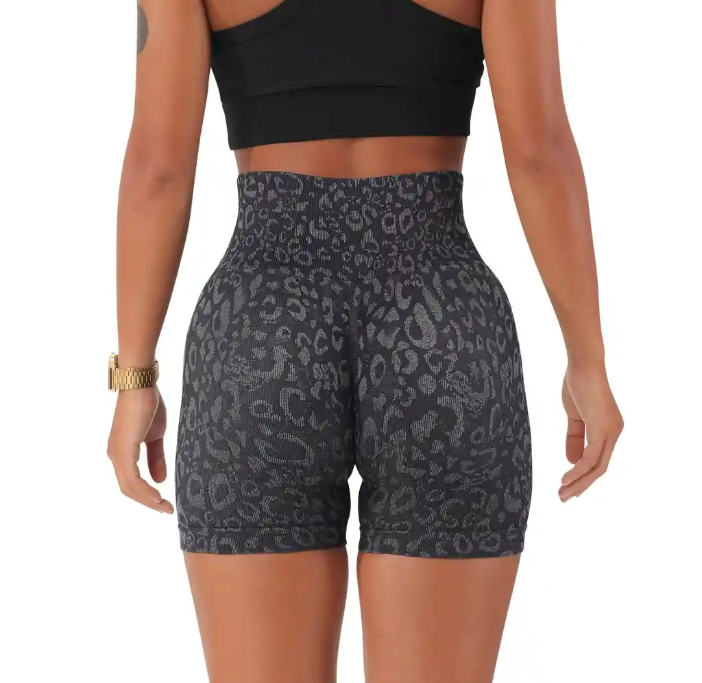 Short Deportivo Push Up Calza Corta De Mujer