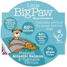 Comida Húmeda Little Big Paw Salmón Y Vegetales