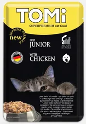 Alimento Húmedo Para Gatito Superpremium Tomi 100 Gr Pollo