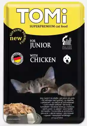 Alimento Húmedo Para Gatito Superpremium Tomi 100 Gr Pollo